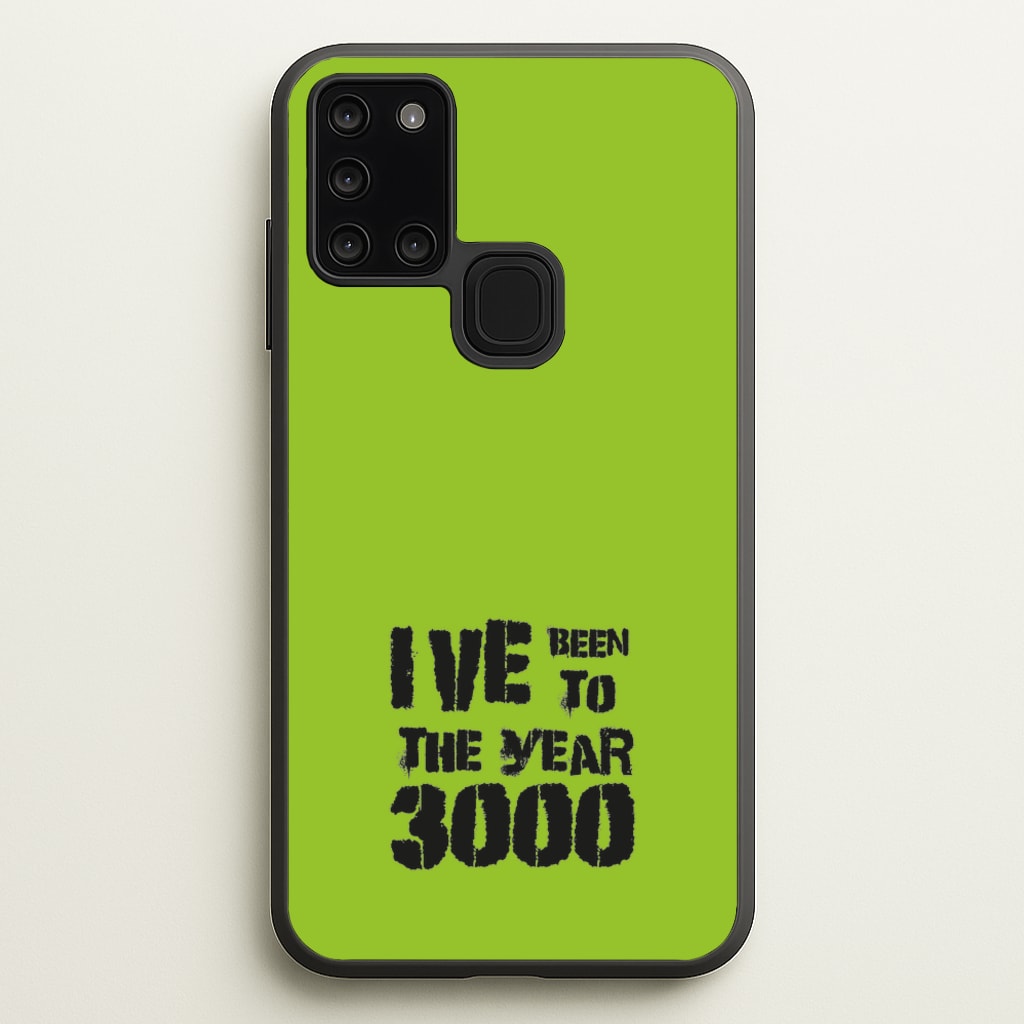 I've Been To The Year 3000 - Bust Band - Busted Phone Case for Galaxy A21s