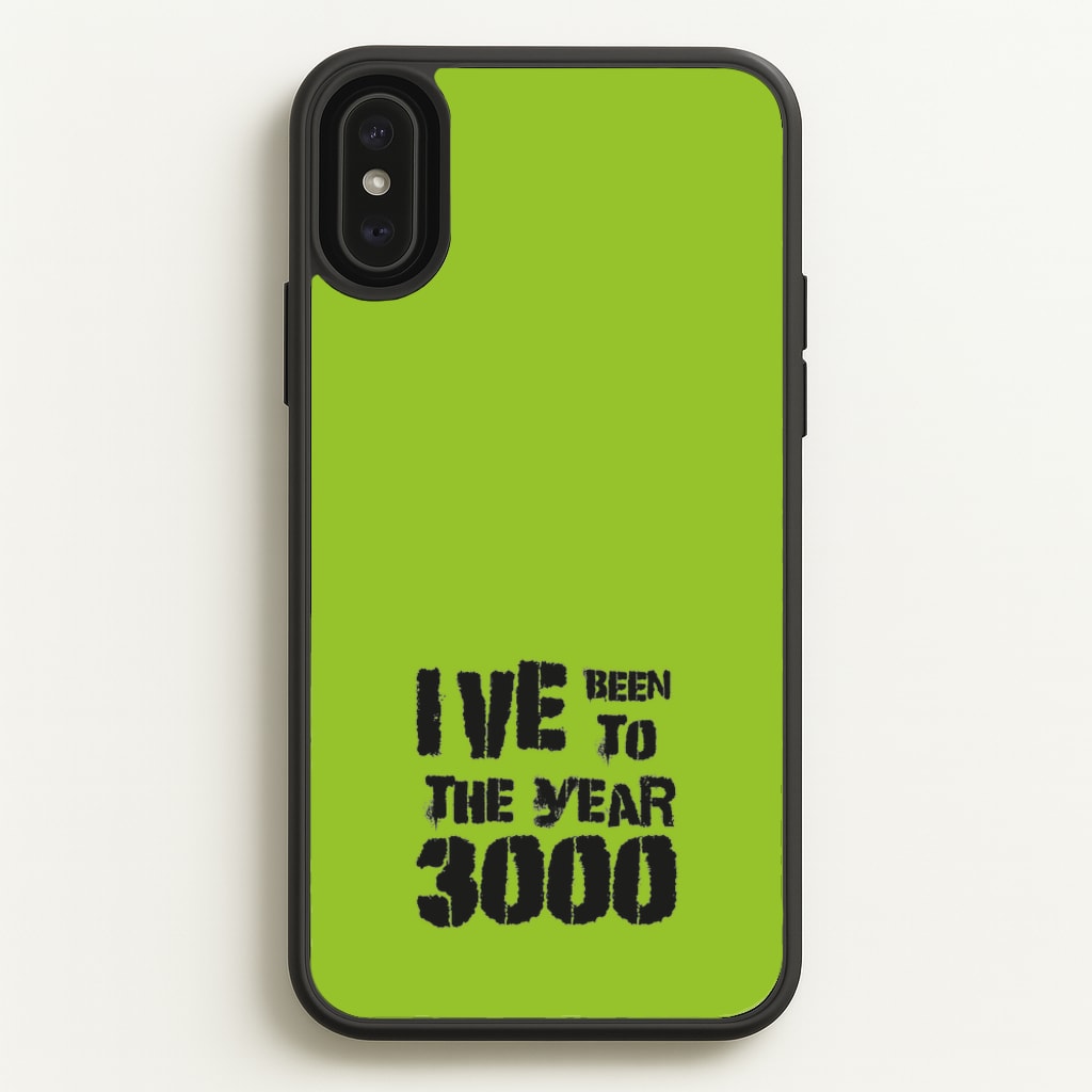 I've Been To The Year 3000 - Bust Band - Busted Phone Case for iPhone XS Max
