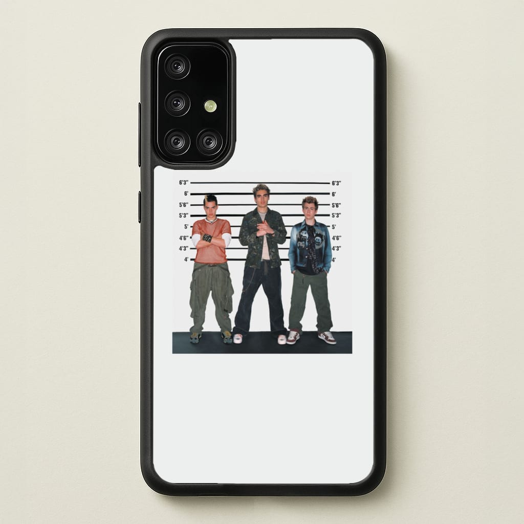 Height Chart - Bust Band - Busted Phone Case for Galaxy A71