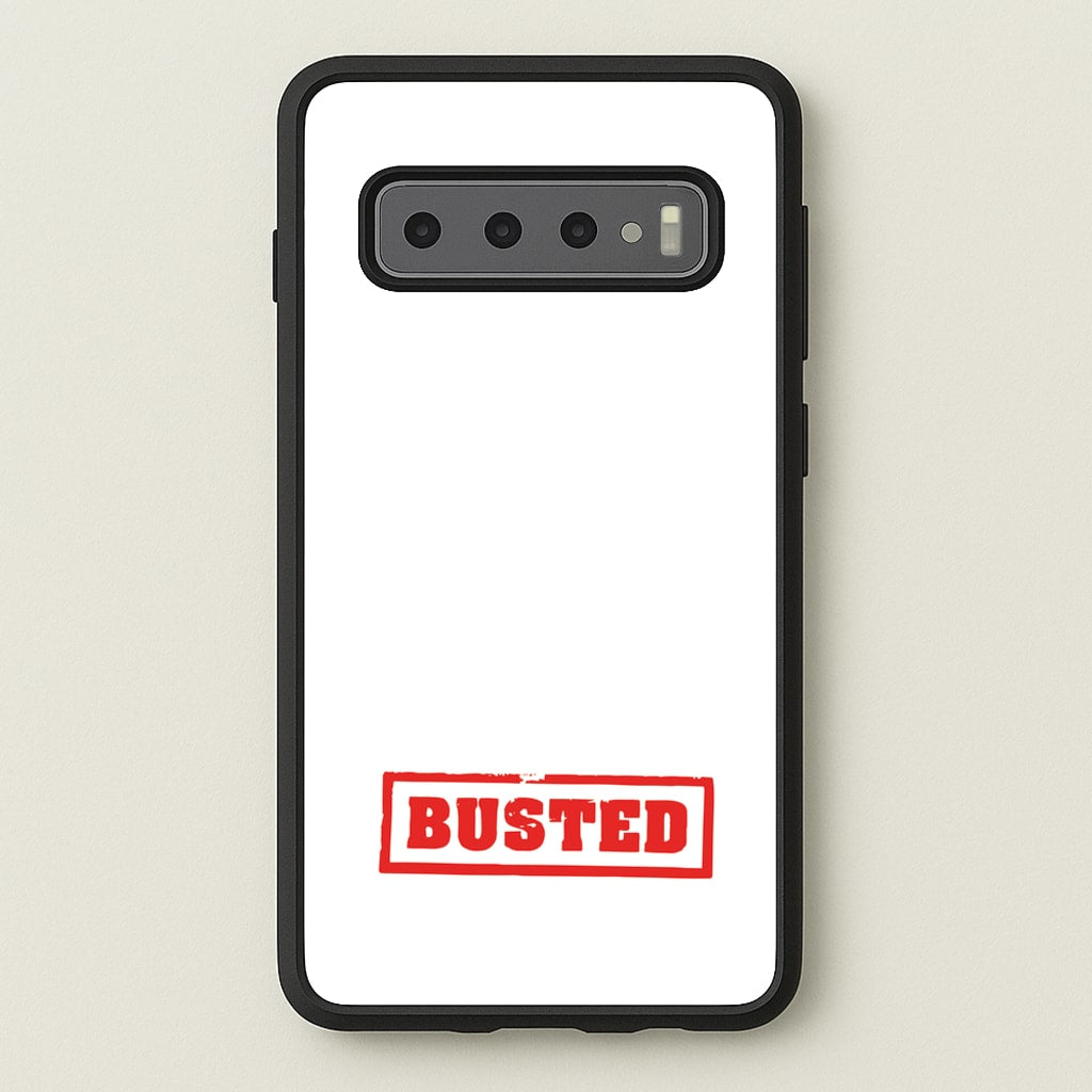 Band Logo - Bust Band - Busted Phone Case for Galaxy S10 Plus