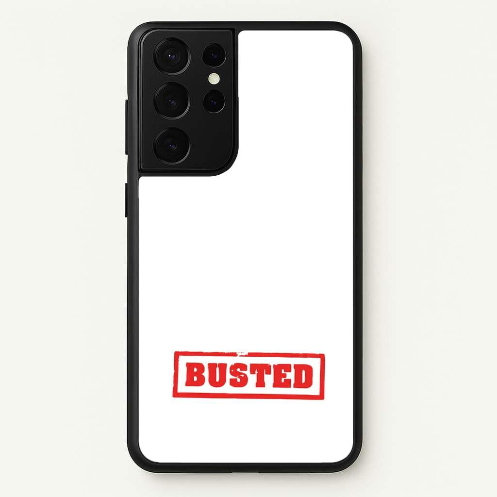 Band Logo - Bust Band - Busted Phone Case for Galaxy S21 Ultra