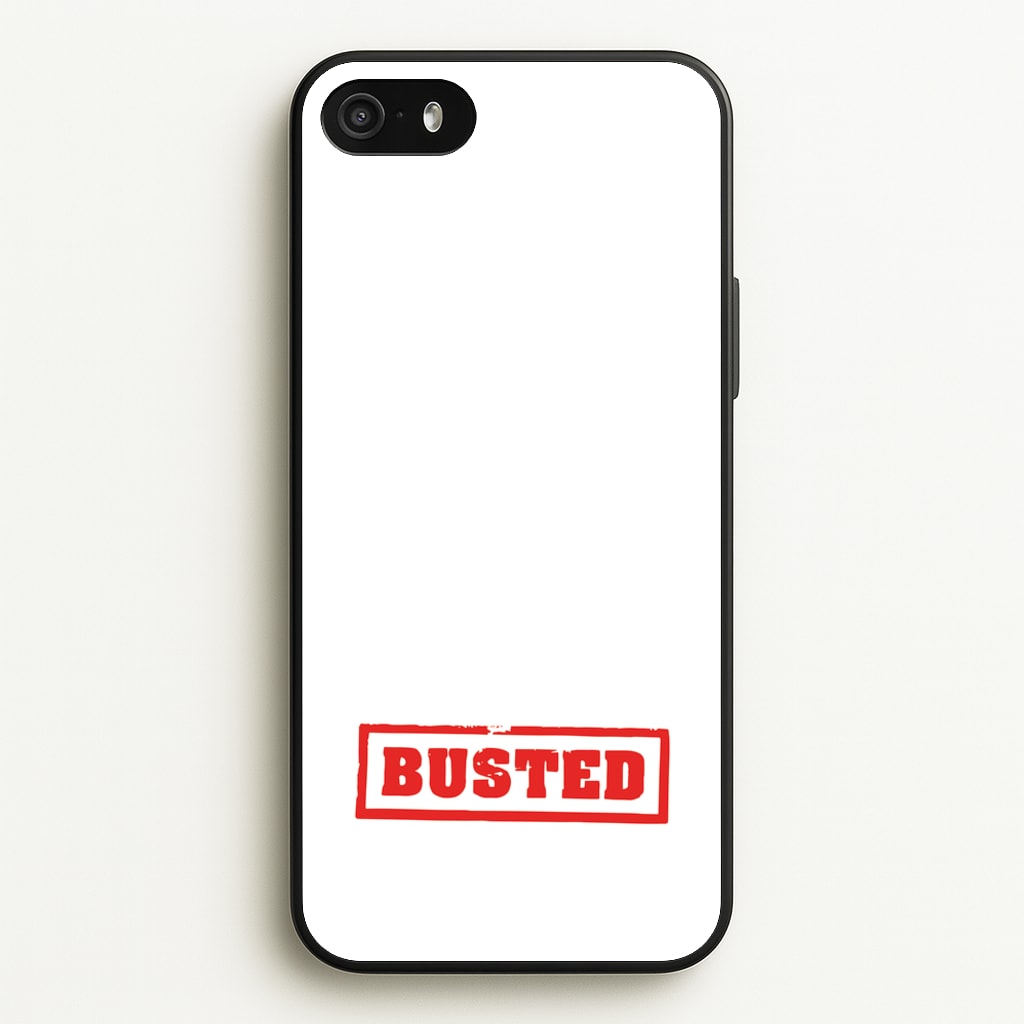 Band Logo - Bust Band - Busted Phone Case for iPhone 5 / 5s / SE 2016