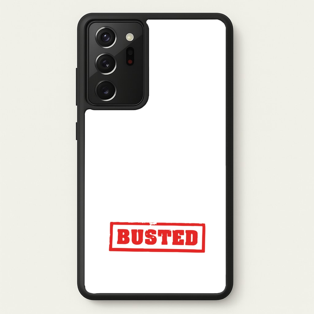 Band Logo - Bust Band - Busted Phone Case for Galaxy Note 20 Ultra