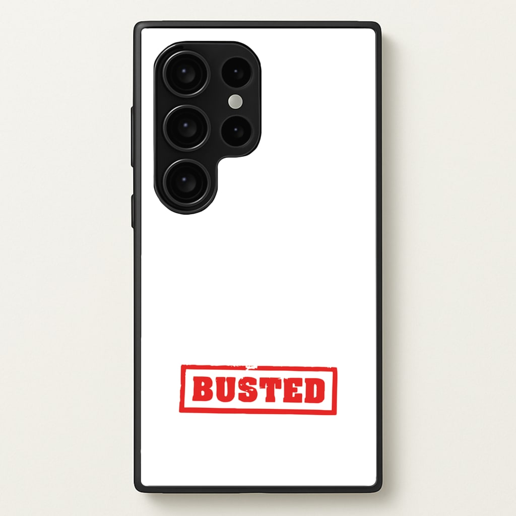 Band Logo - Bust Band - Busted Phone Case for Galaxy S24 Ultra