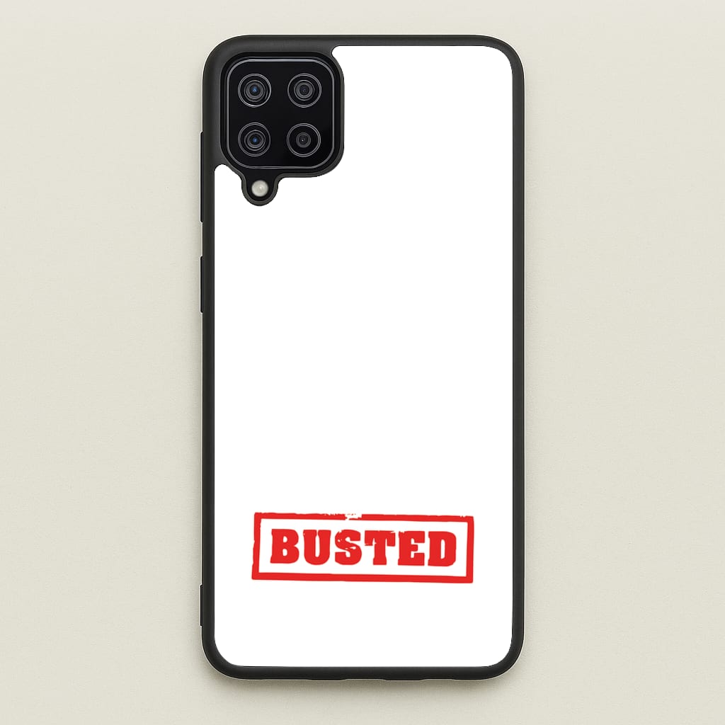 Band Logo - Bust Band - Busted Phone Case for Galaxy A12