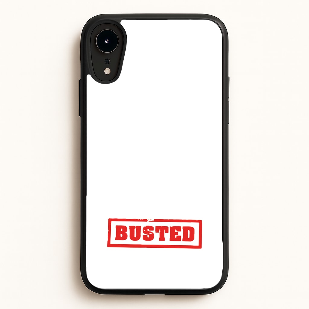 Band Logo - Bust Band - Busted Phone Case for iPhone XR