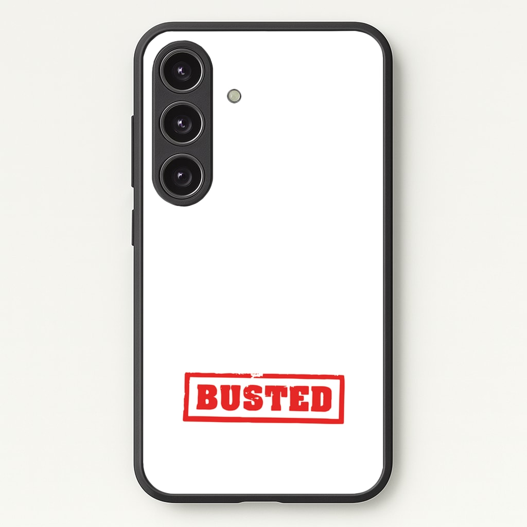Band Logo - Bust Band - Busted Phone Case for Galaxy S25