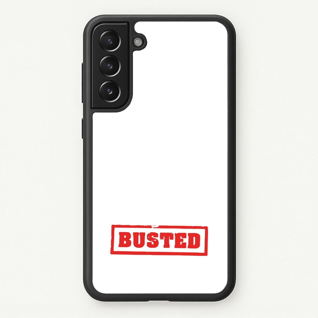 Band Logo - Bust Band - Busted Phone Case for Galaxy S21FE