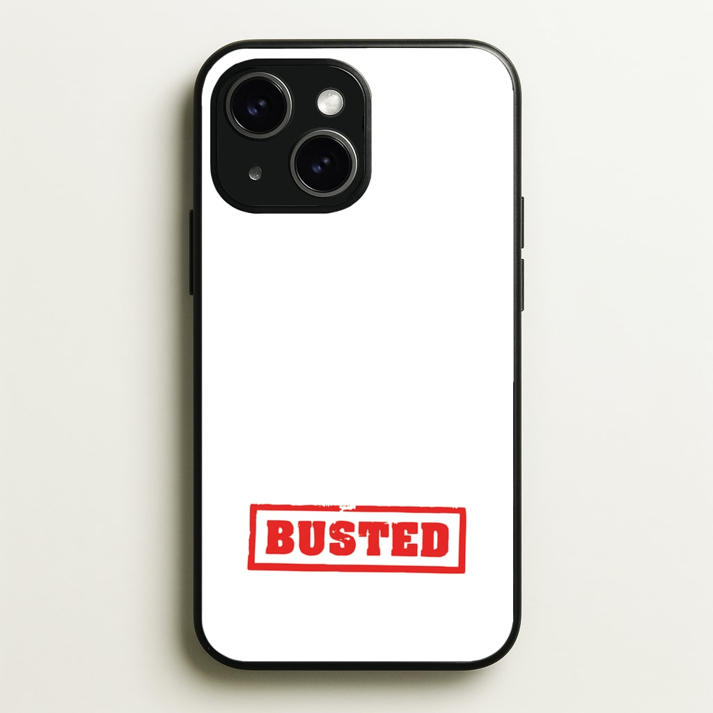 Band Logo - Bust Band - Busted Phone Case for iPhone 15