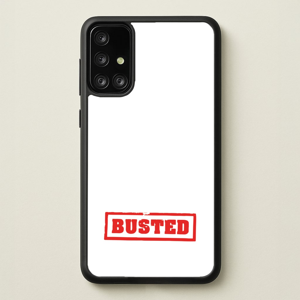 Band Logo - Bust Band - Busted Phone Case for Galaxy A71