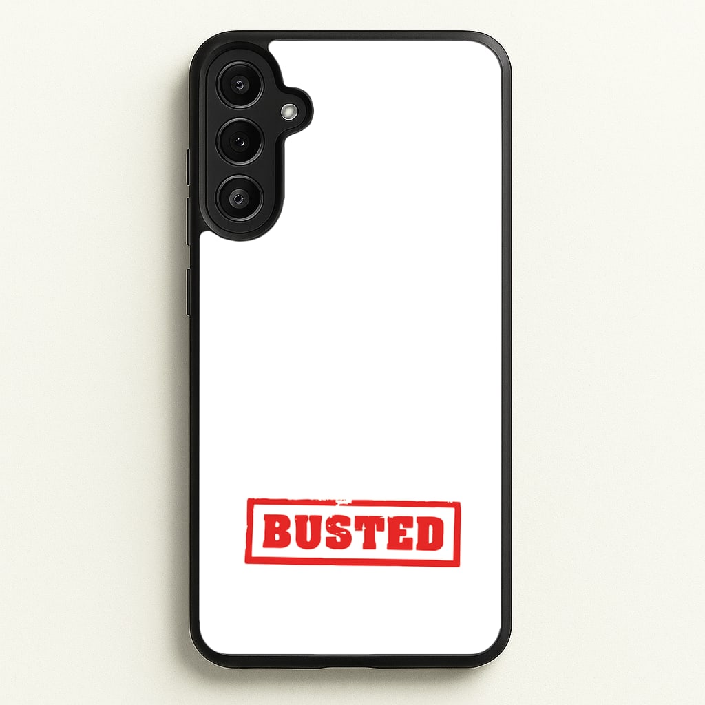 Band Logo - Bust Band - Busted Phone Case for Galaxy A34