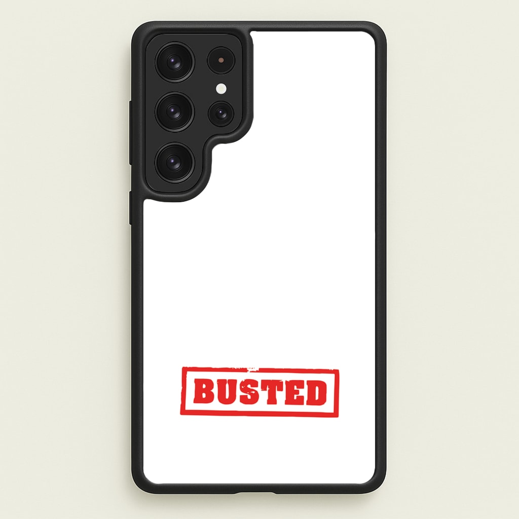 Band Logo - Bust Band - Busted Phone Case for Galaxy S22 Ultra