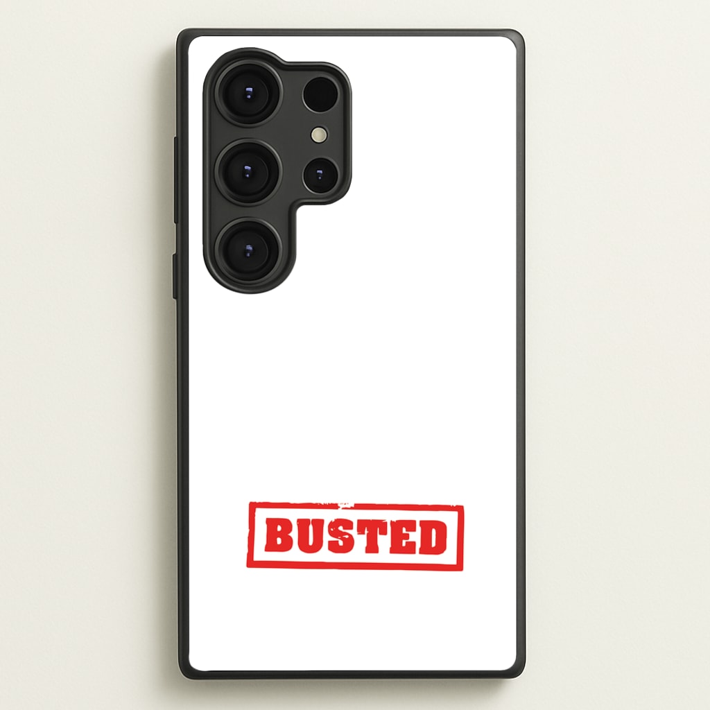 Band Logo - Bust Band - Busted Phone Case for Galaxy S25 Ultra