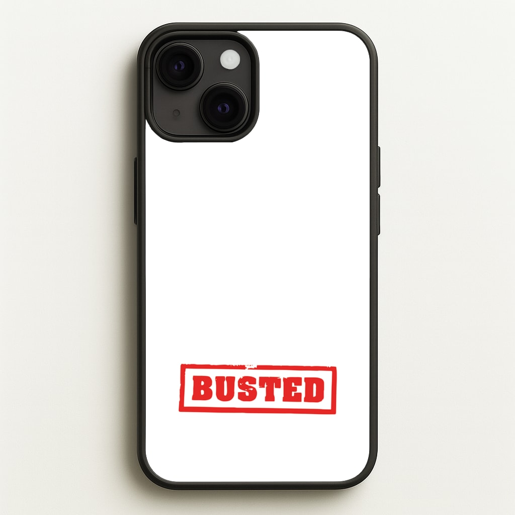 Band Logo - Bust Band - Busted Phone Case for iPhone 13