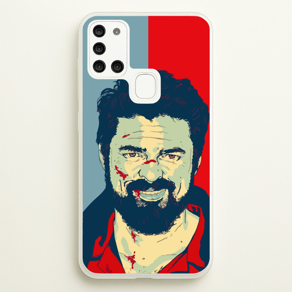 Billy Butcher Face - The Boys Phone Case for Galaxy A21s