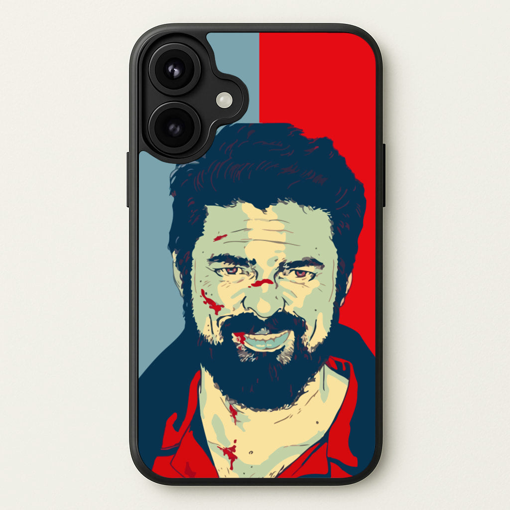 Billy Butcher Face Phone Case for iPhone 17