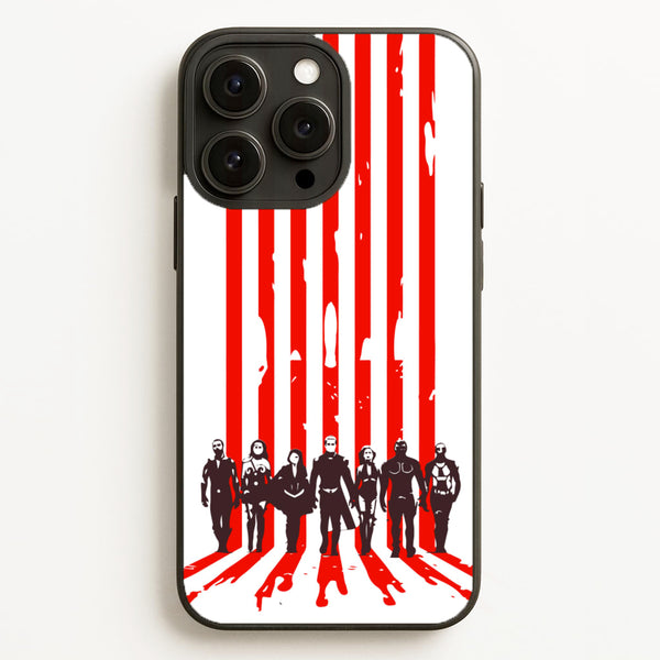 The Seven Silhouettes - The Boys Phone Case for iPhone 16 Pro Max