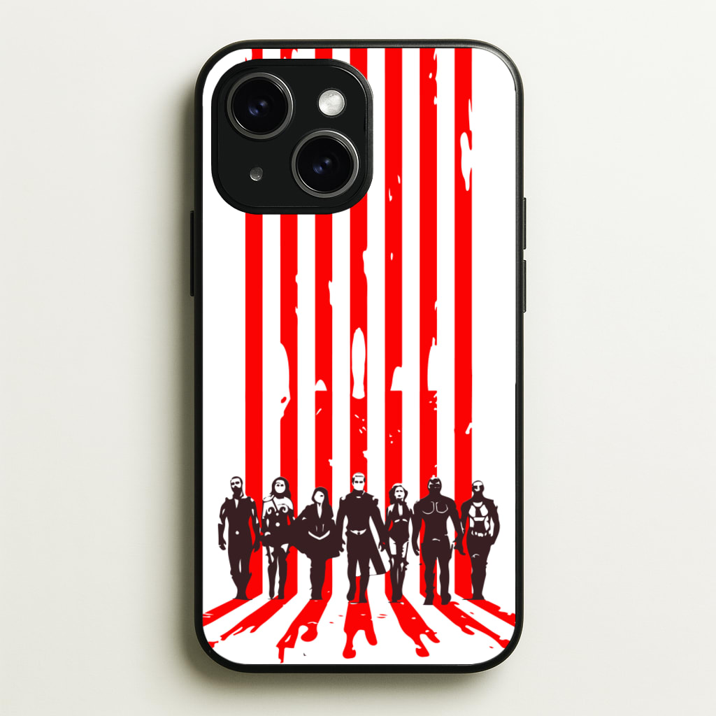The Seven Silhouettes - The Boys Phone Case for iPhone 15
