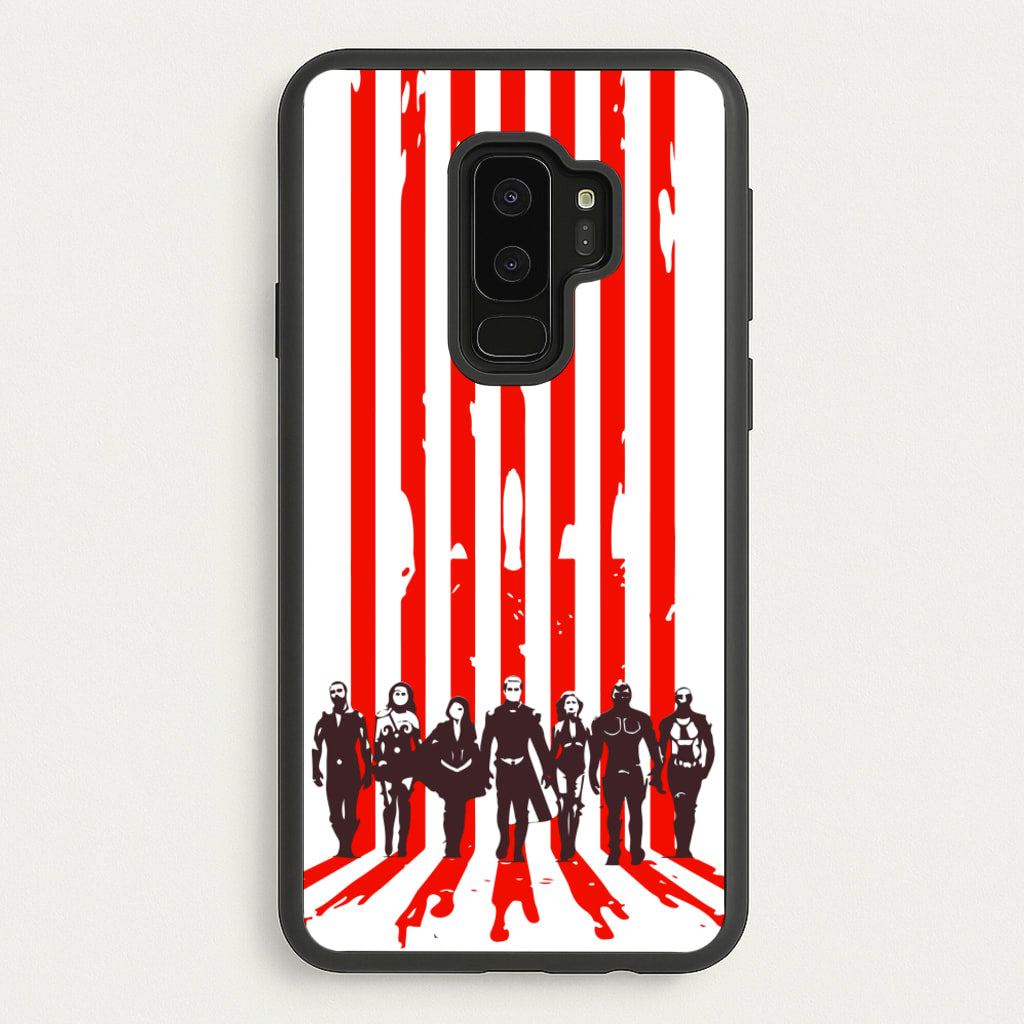 The Seven Silhouettes - The Boys Phone Case for Galaxy S9 Plus