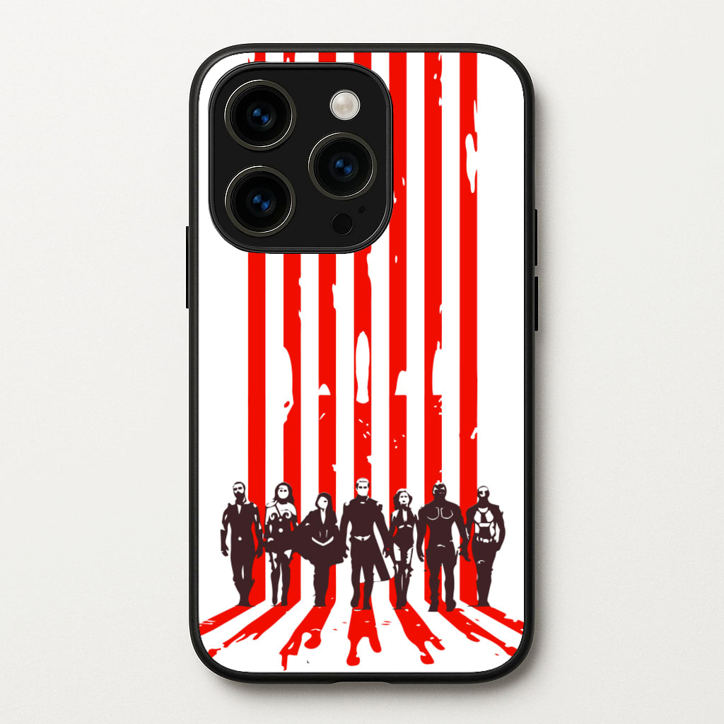 The Seven Silhouettes - The Boys Phone Case for iPhone 15 Pro