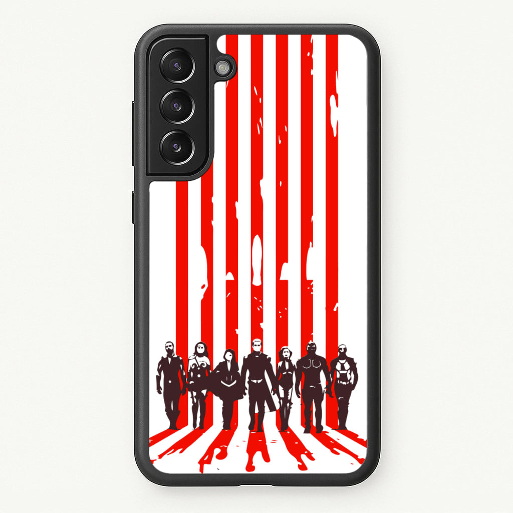 The Seven Silhouettes - The Boys Phone Case for Galaxy S21FE