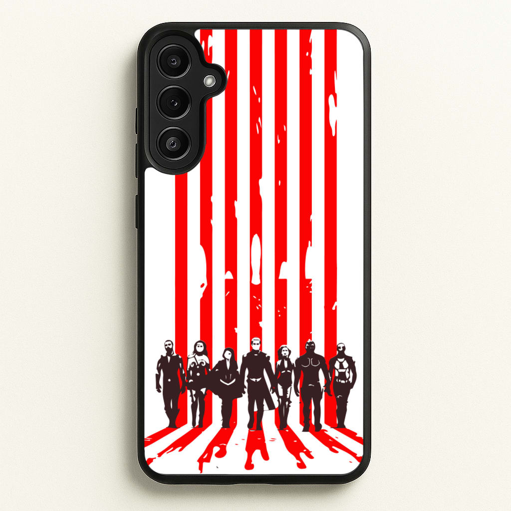 The Seven Silhouettes - The Boys Phone Case for Galaxy A36