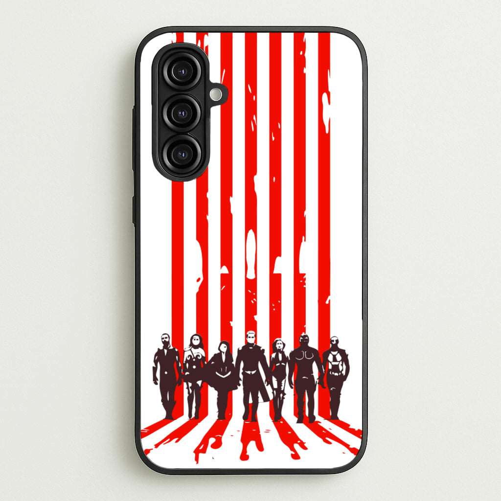 The Seven Silhouettes - The Boys Phone Case for Galaxy A16