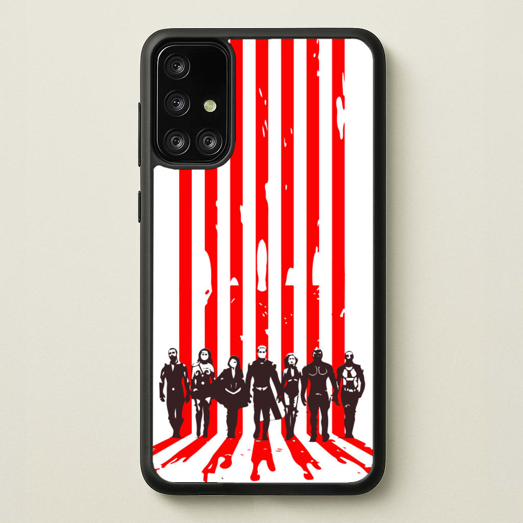 The Seven Silhouettes - The Boys Phone Case for Galaxy A71