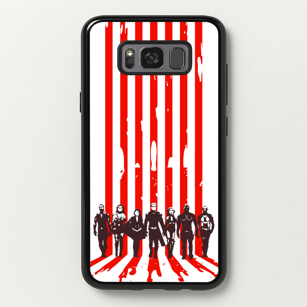 The Seven Silhouettes - The Boys Phone Case for Galaxy S8 Plus