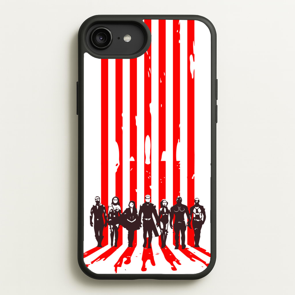 The Seven Silhouettes - The Boys Phone Case for iPhone 6 Plus / 7 Plus / 8 Plus