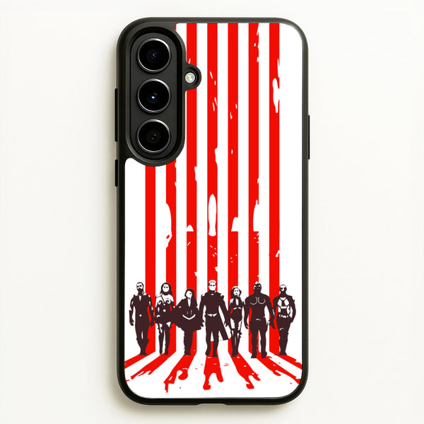 The Seven Silhouettes - The Boys Phone Case for Galaxy A56