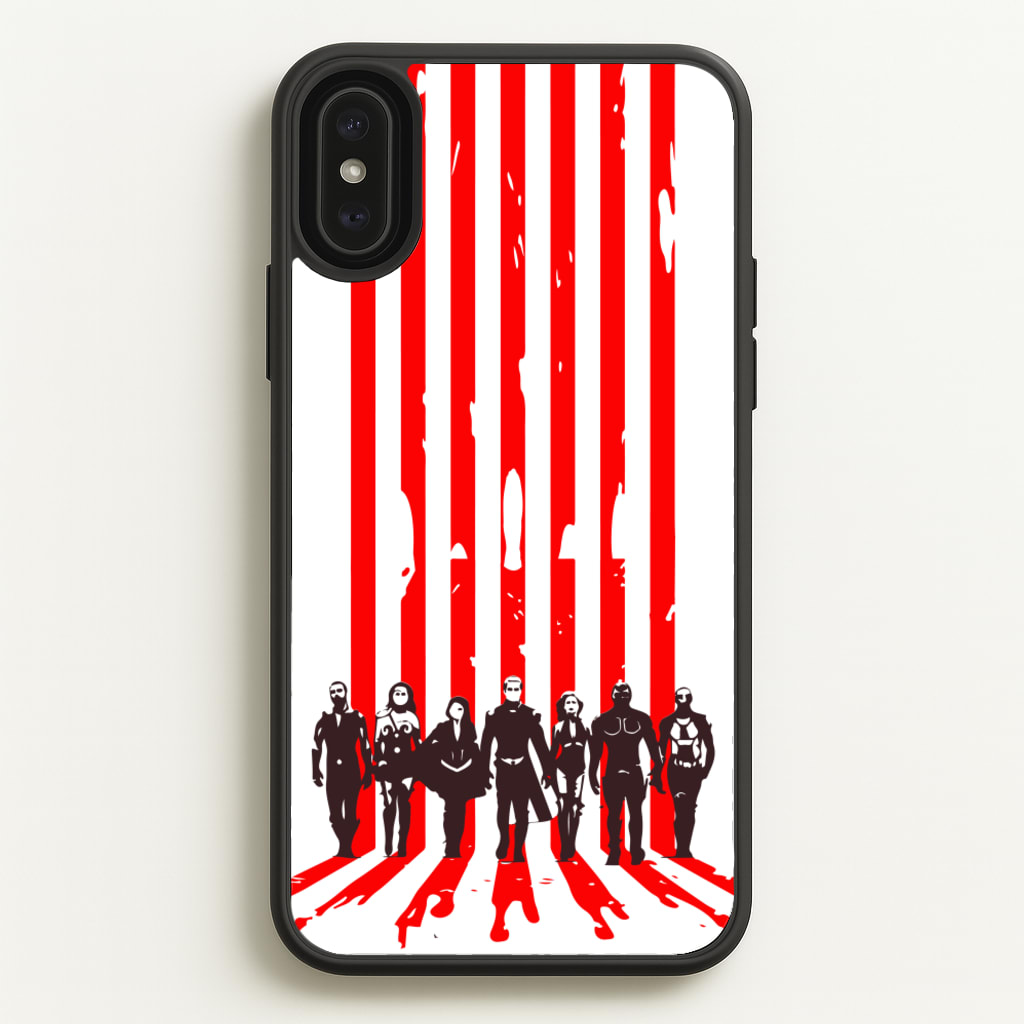 The Seven Silhouettes - The Boys Phone Case for iPhone XS Max