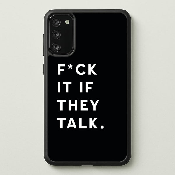 If They Talk - Catfish And The Bottlemen Phone Case for Galaxy S20FE