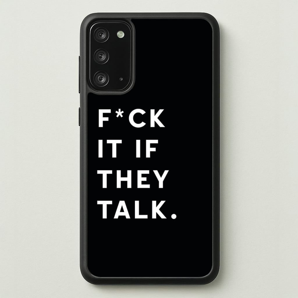 If They Talk - Catfish And The Bottlemen Phone Case for Galaxy Note 20