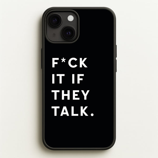 If They Talk - Catfish And The Bottlemen Phone Case for iPhone 13 Mini