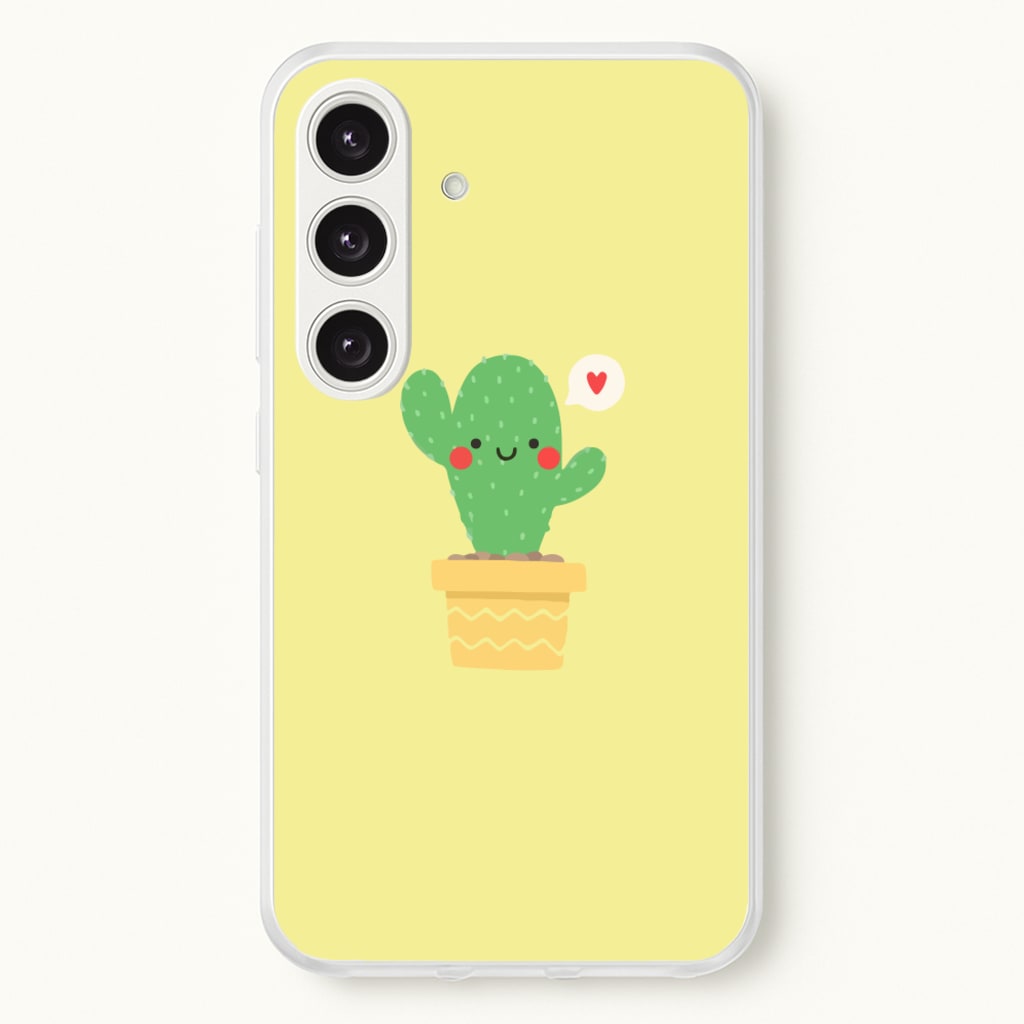 Cute Cactus - Phone Case for Galaxy S24 Plus