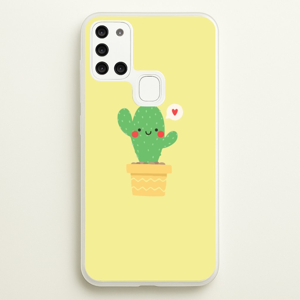 Cute Cactus - Phone Case for Galaxy A21s