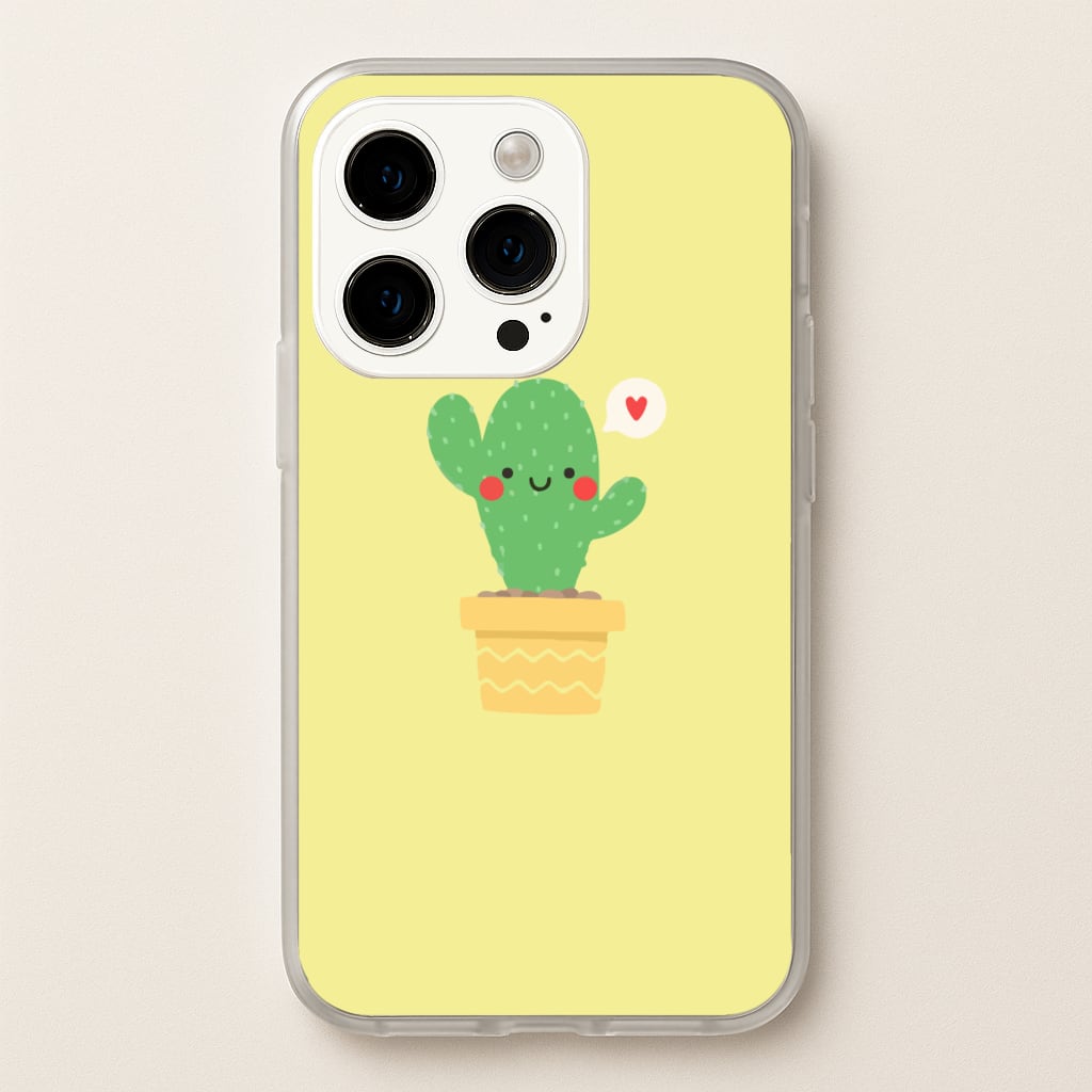 Cute Cactus - Phone Case for iPhone 15 Pro