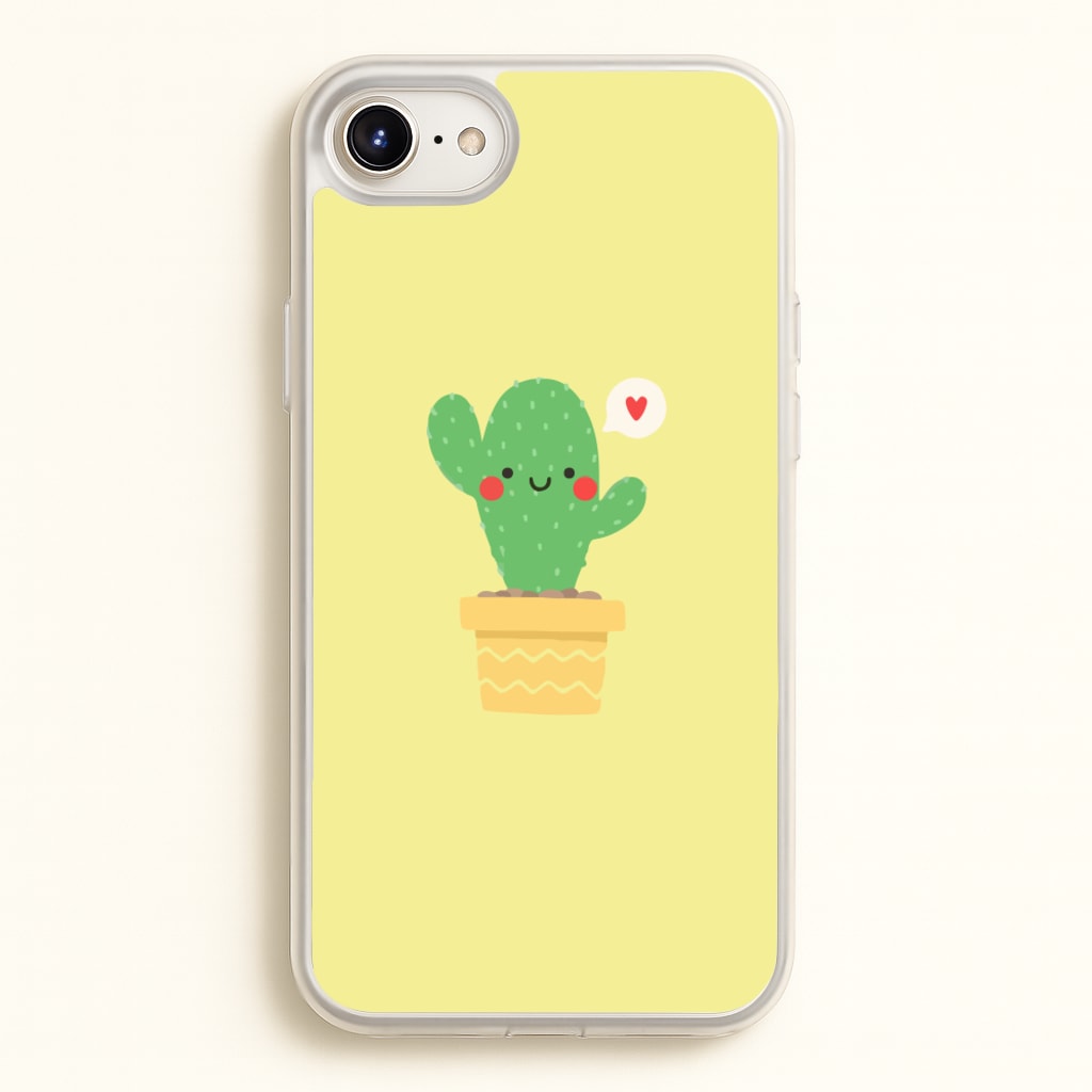 Cute Cactus - Phone Case for iPhone 6 Plus / 7 Plus / 8 Plus