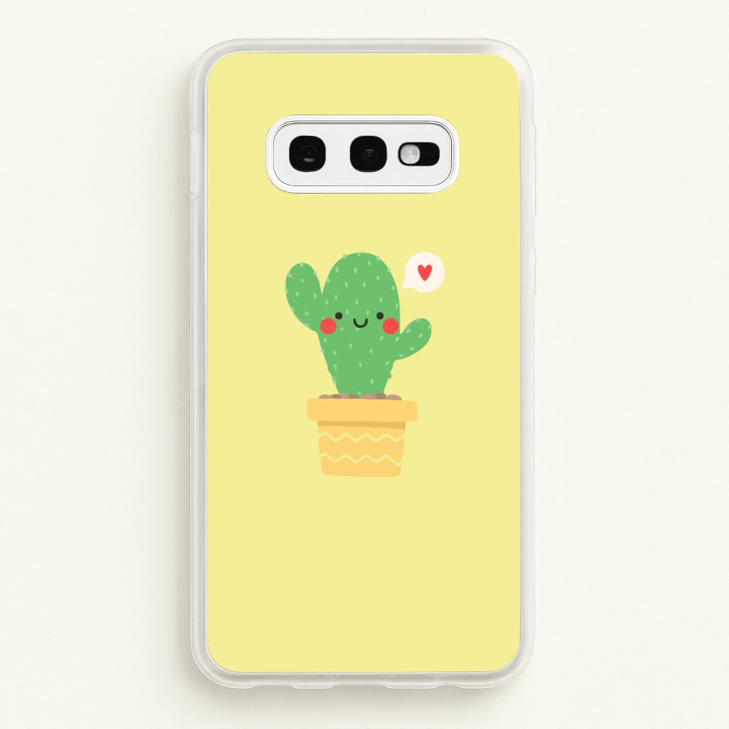 Cute Cactus - Phone Case for Galaxy S10e