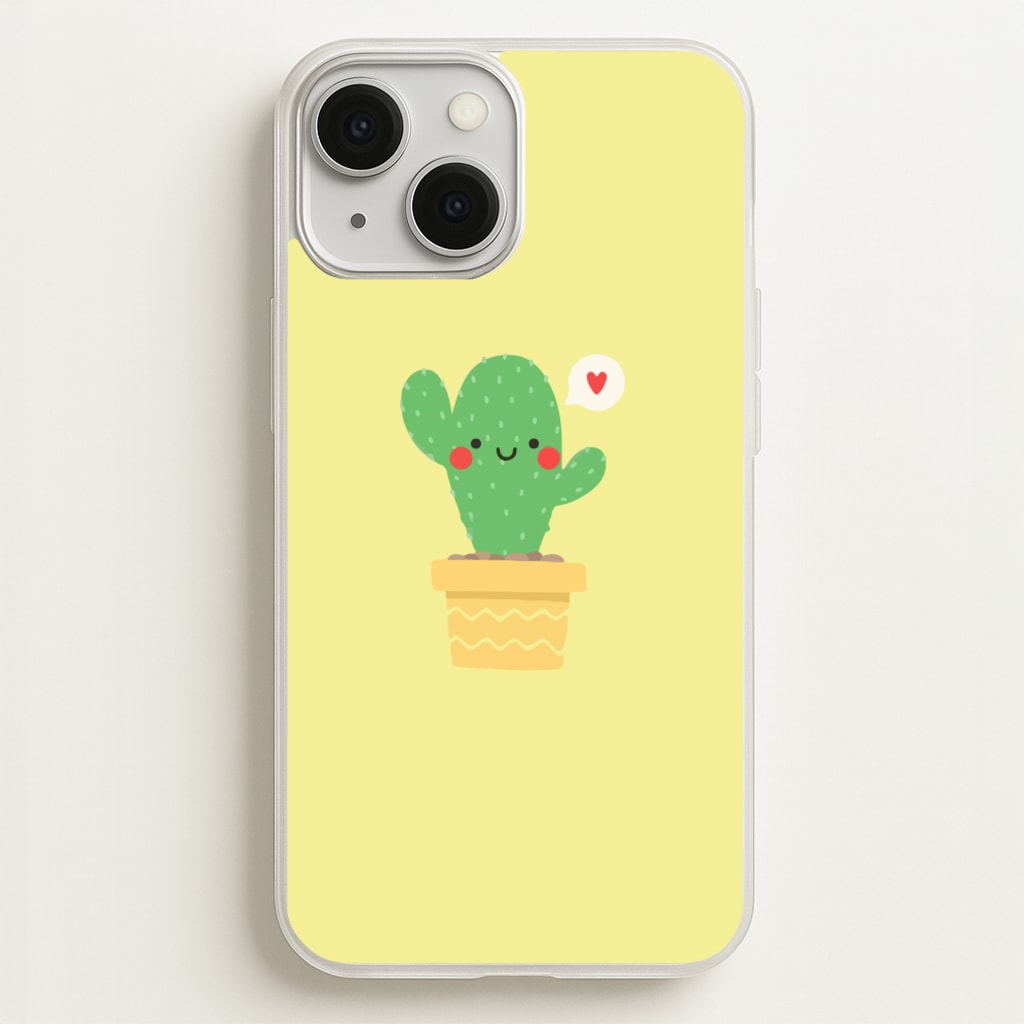 Cute Cactus - Phone Case for iPhone 13 Mini