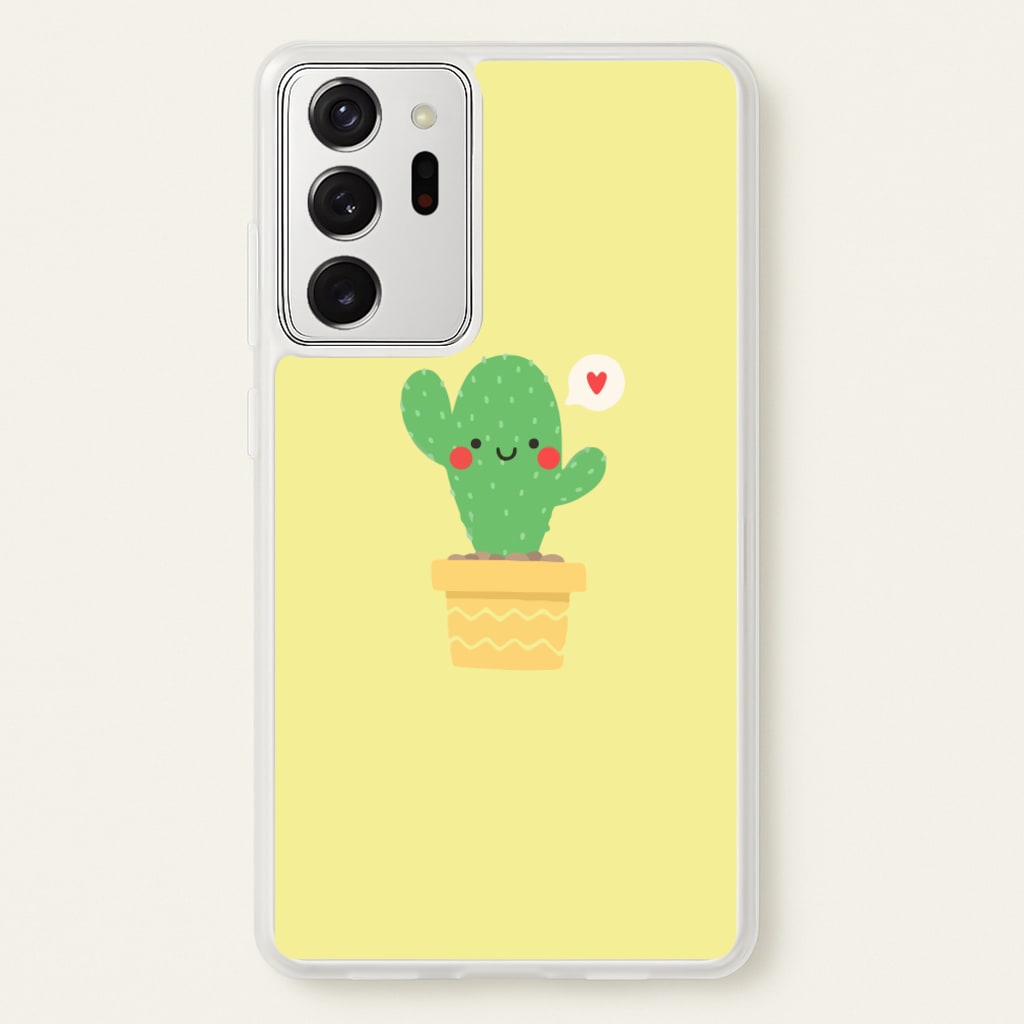 Cute Cactus - Phone Case for Galaxy Note 20 Ultra