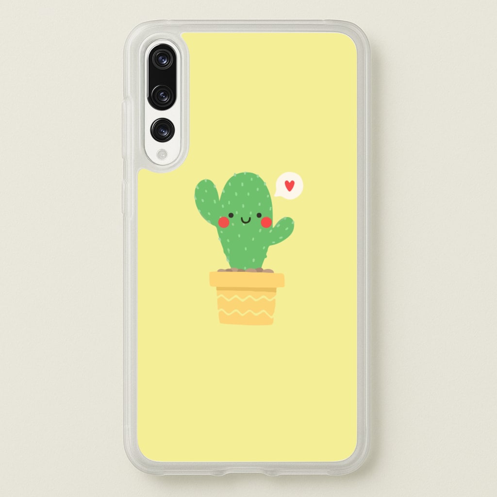 Cute Cactus - Phone Case for Huawei P20 Pro