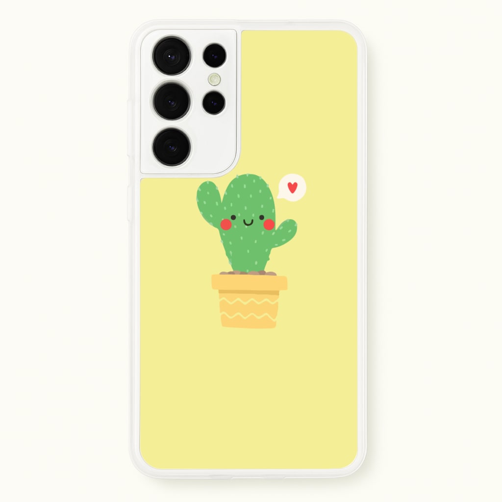 Cute Cactus - Phone Case for Galaxy S21 Ultra