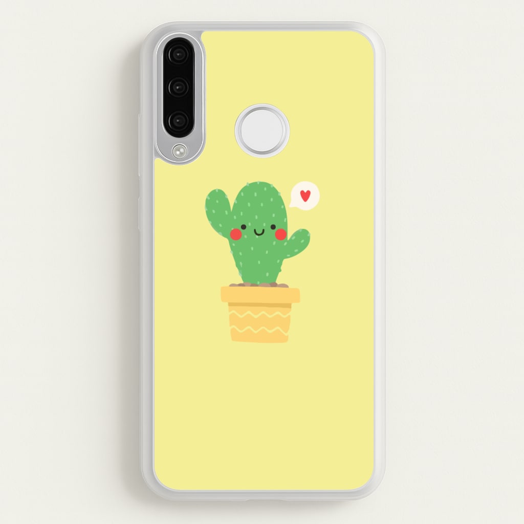 Cute Cactus - Phone Case for Huawei P30 Lite
