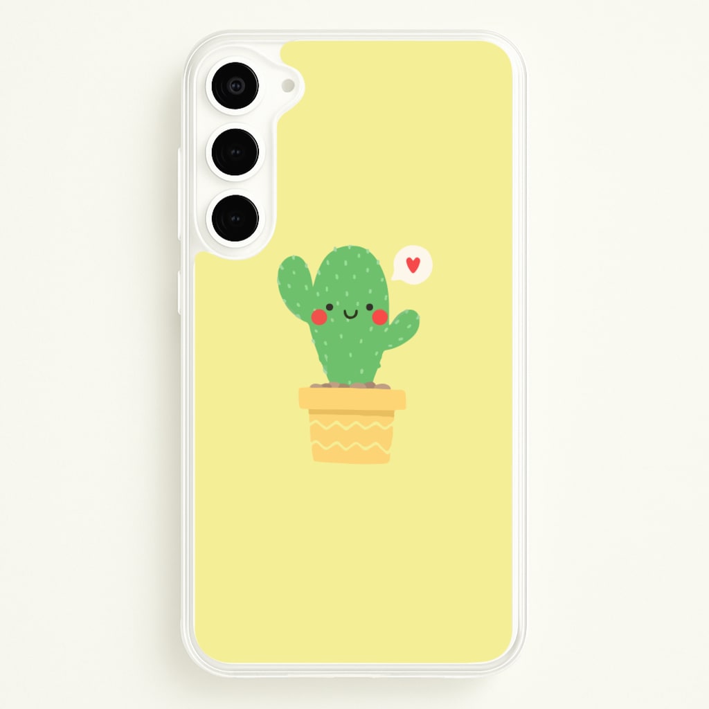 Cute Cactus - Phone Case for Galaxy S23 Plus