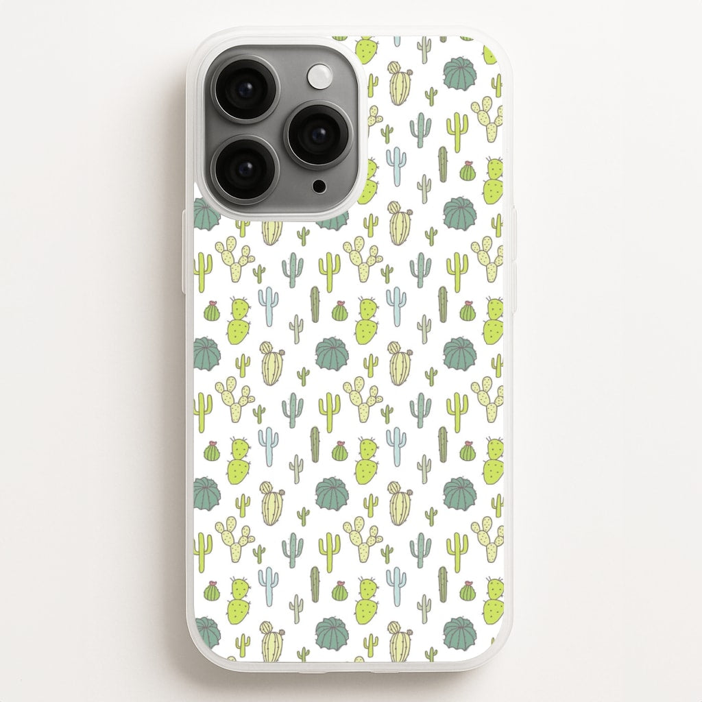 Cactus Pattern - Phone Case for iPhone 16 Pro Max