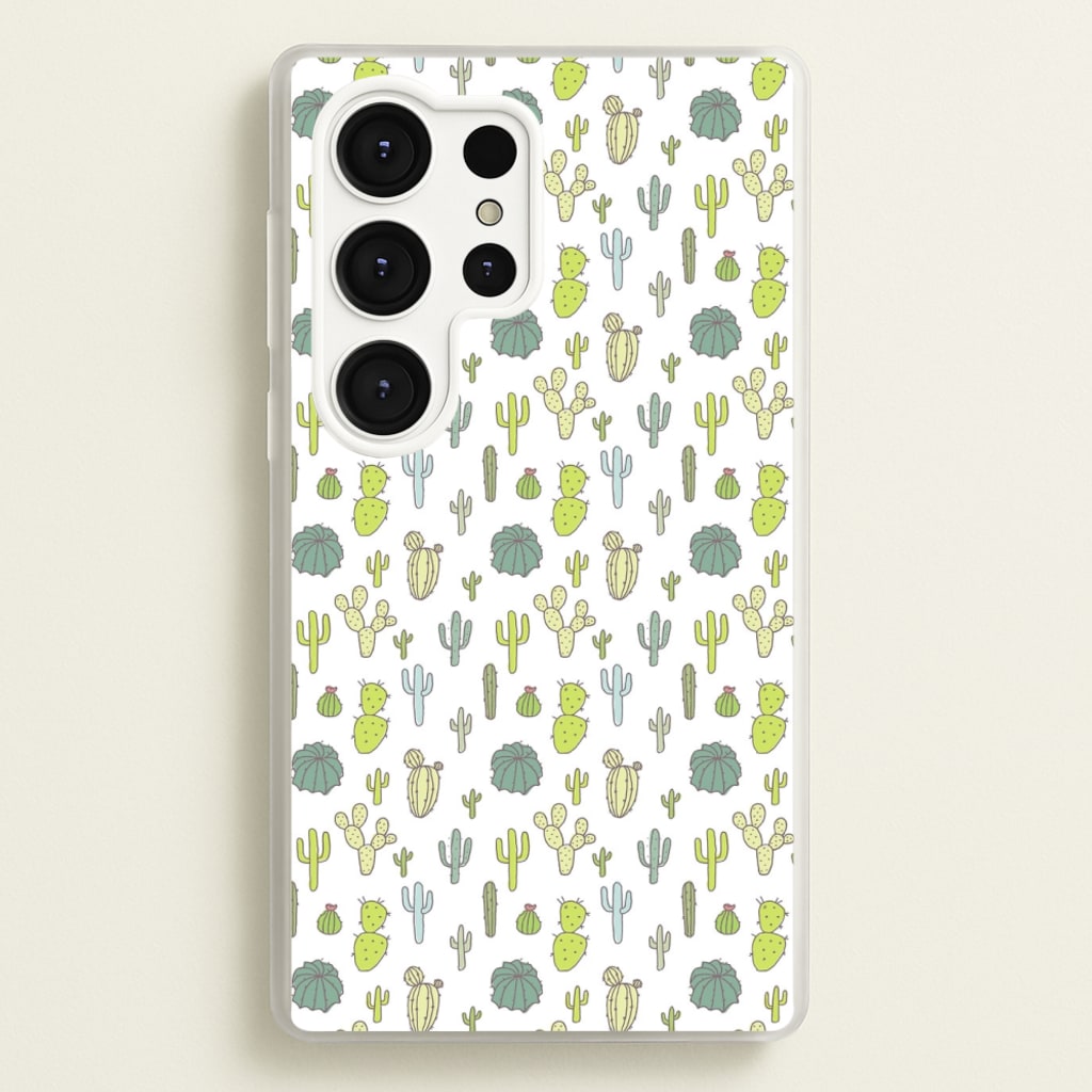 Cactus Pattern - Phone Case for Galaxy S25 Ultra