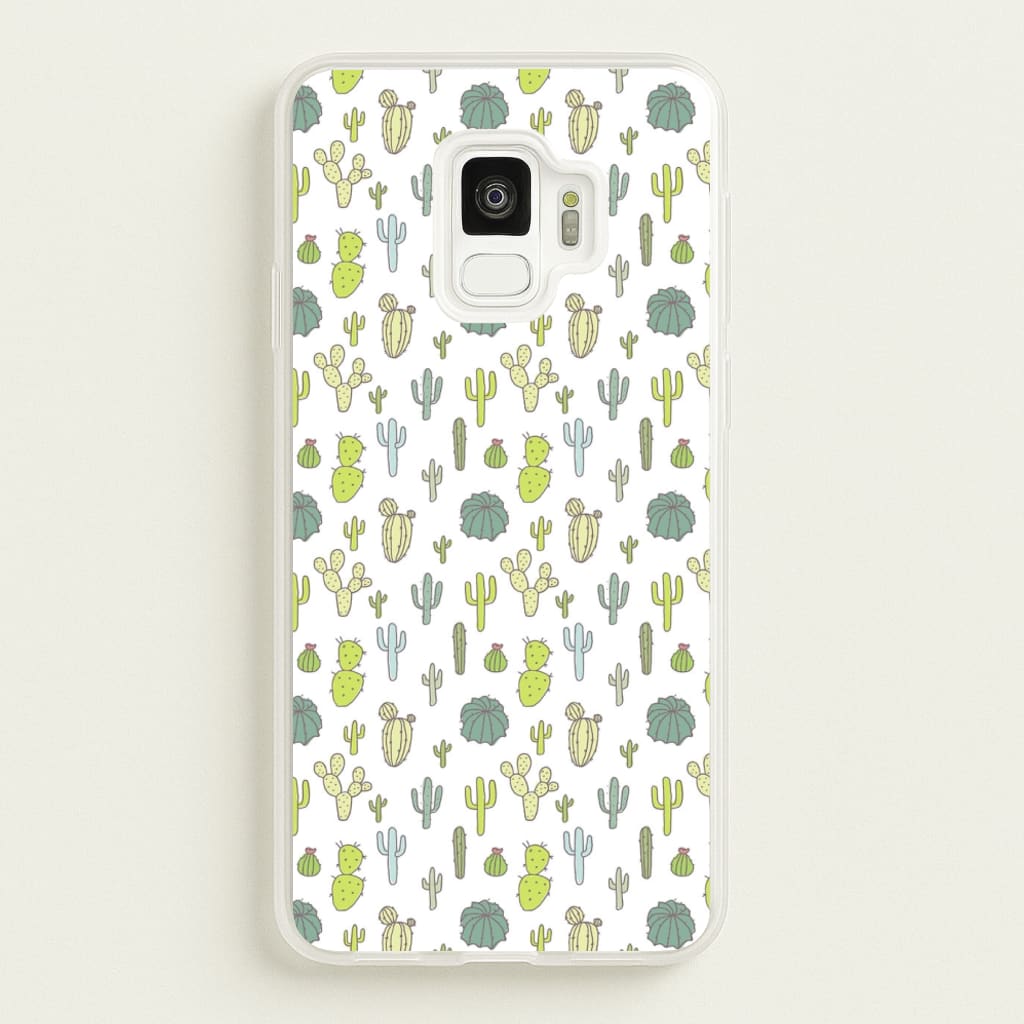 Cactus Pattern - Phone Case for Galaxy S9