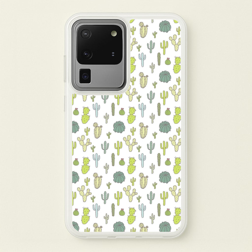 Cactus Pattern - Phone Case for Galaxy S20 Ultra